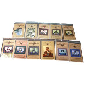 The Wooden Bear Quilt Patterns Collection - Seasonal & Themed Designs Lot of 11